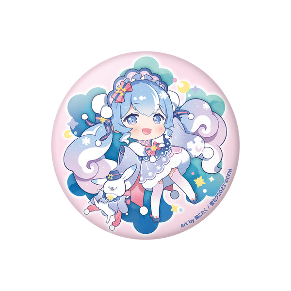 SNOW MIKU 2023 ぷにぷに缶バッジ/初音ミク A 餡こたくver.