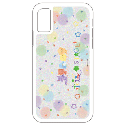 スタミュ 【iPhoneX/Xs専用】グリッターiPhoneケース/☆☆永遠★STAGE☆☆