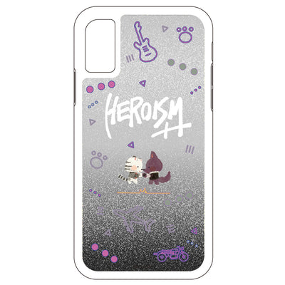 スタミュ 【iPhoneX/Xs専用】グリッターiPhoneケース/HEROISM++