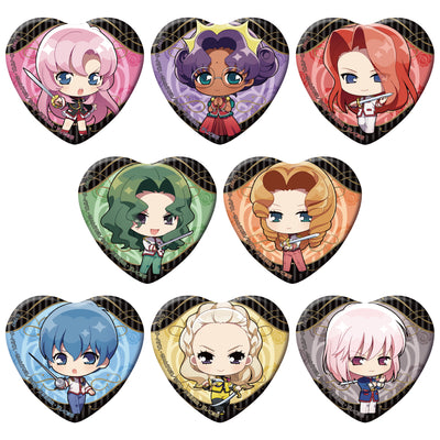 少女革命ウテナ トレーディングハート缶バッジ（単品）