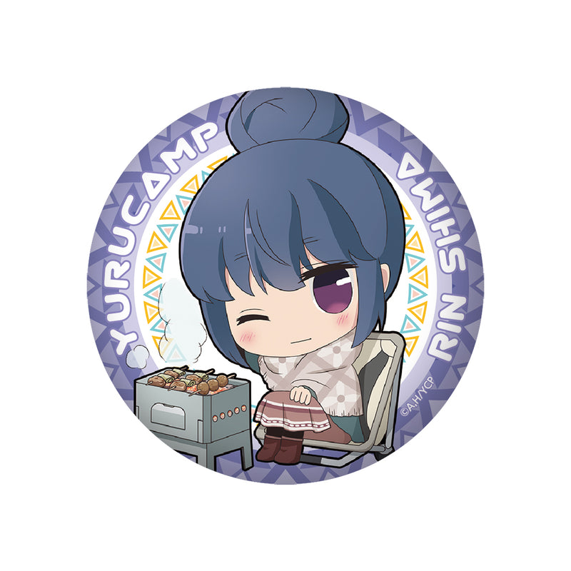 ゆるキャン△ てへぺろぷにぷに缶バッジ【りんver.】