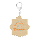 ゆるキャン△ てへぺろウッドキーホルダー【りんver.】