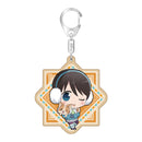 ゆるキャン△ てへぺろウッドキーホルダー【斎藤ver.】