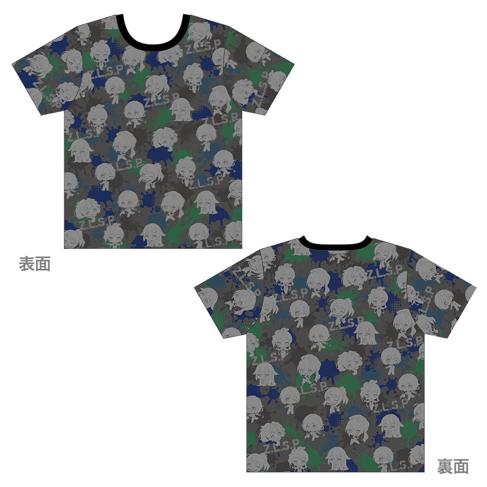 新品 ゾンビランドサガ 限定 Tシャツ 全種類 7枚 セット ゾンビランドサガ 総柄Tシャツ