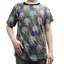 ゾンビランドサガ 総柄Tシャツ