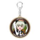 ガールズ＆パンツァー 最終章 ウッドキーホルダー 【アンチョビver.】