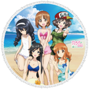 ガールズ＆パンツァー 最終章 ラウンドタオル