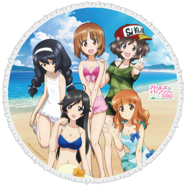 ガールズ＆パンツァー 最終章 ラウンドタオル