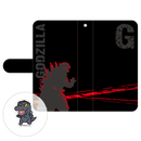 ゴジラ スマホクリーナー付スライド手帳型スマートフォンケース【ver.1】【Mサイズ】