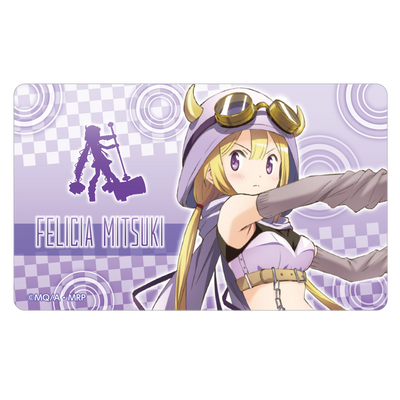 マギアレコード 魔法少女まどか☆マギカ外伝 光るICカードステッカー 【フェリシアver.】
