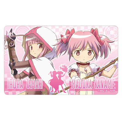 マギアレコード 魔法少女まどか☆マギカ外伝 光るICカードステッカー 【いろは・まどかver.】