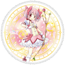 マギアレコード 魔法少女まどか☆マギカ外伝 ラウンドタオル 【まどかver.】
