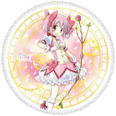 マギアレコード 魔法少女まどか☆マギカ外伝 ラウンドタオル 【まどかver.】