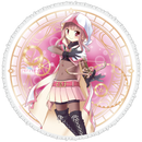 マギアレコード 魔法少女まどか☆マギカ外伝 ラウンドタオル 【いろはver.】