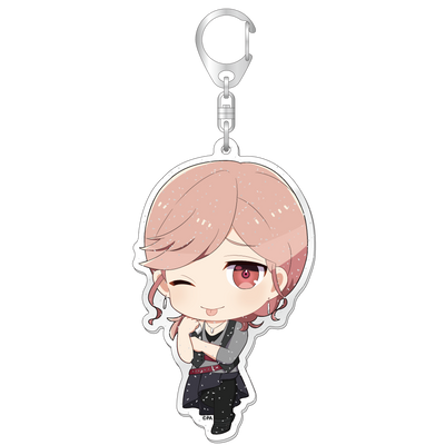 TSUKIPRO THE ANIMATION ― ツキプロ ジ アニメーション てへぺろラメ入りアクリルキーホルダー 【世良里津花ver.】