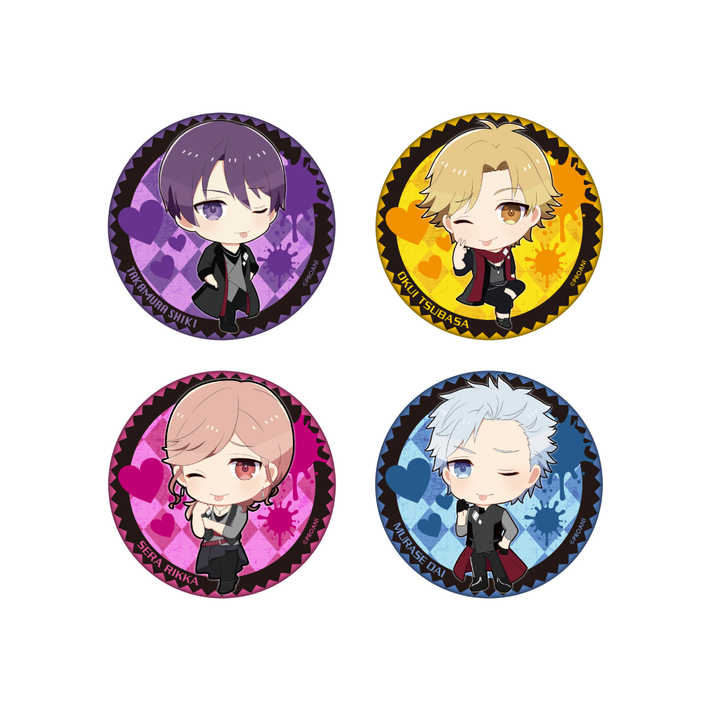 やはり俺の青春ラブコメはまちがっている　てへぺろ　缶バッジ　ぷにぷに RELEASE THE SPYCE トレーディングてへぺろぷにぷに缶バッジ (6