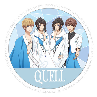 TSUKIPRO THE ANIMATION ― ツキプロ ジ アニメーション ラウンドタオル 【QUELL ver.】