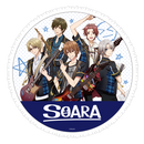 TSUKIPRO THE ANIMATION ― ツキプロ ジ アニメーション ラウンドタオル 【SOARA ver.】