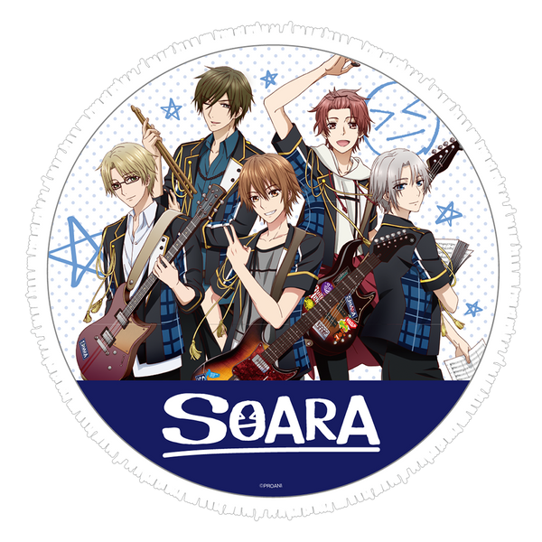 TSUKIPRO THE ANIMATION ― ツキプロ ジ アニメーション ラウンドタオル 【SOARA ver.】