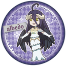 オーバーロードⅡ ぷにぷに缶バッジ【アルベドver.】