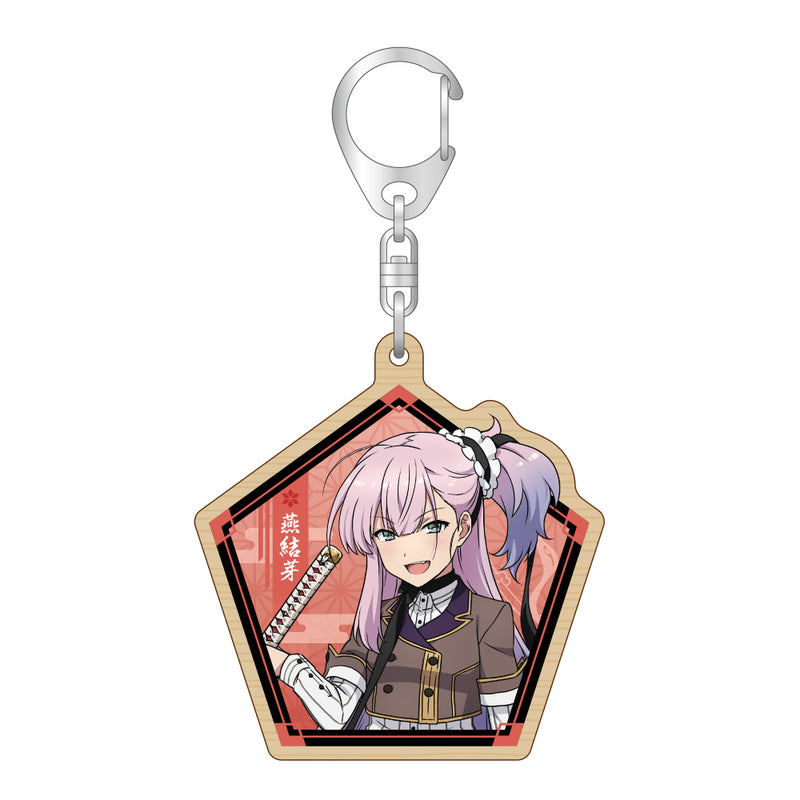 刀使ノ巫女 ウッドキーホルダー【燕結芽ver.】