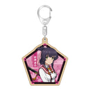 刀使ノ巫女 ウッドキーホルダー【柳瀬舞衣ver.】